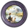 ROUND Digital Graphic Design PERFECT SUMMER DAY Little Boy and Dog Fishing First Home Sublimation Decoupage PNG SVG Country Farmhouse Home Decor Wall Art Shelf Sitter Gift Crafters Delight - JAMsCraftCloset