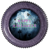 ROUND DIGITAL Graphic Design HAPPY HALLOWEEN Halloween Sublimation Decoupage PNG SVG Country Farmhouse Home Decor Sign Shelf Sitter Wall Art Decor Wreath Design Gift Crafters Delight - JAMsCraftCloset