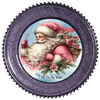 ROUND Digital Graphic Design SANTA - I AM ON MY WAY - &nbsp;CHRISTMAS DESIGN PNG-JPEG-PDF-SVG-Decoupage-Sublimation Design Graphic Country Farmhouse Home Decor HOLIDAY Decor Gift Crafters Delight - JAMsCraftCloset