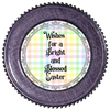 ROUND DIGITAL Graphic Design WISHES FOR A BLESSED EASTER Sublimation PNG SVG Country Farmhouse Home Decor Sign Shelf Sitter Wall Art Decor Wreath EASTER Design Gift Crafters Delight - JAMsCraftCloset