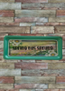 TRAY GREEN Plastic Rectangle Decoupaged Hand Painted Upcycled Repurposed Wall Art SPRING HAS SPRUNG Home Decor Decor Wall Art Gift - JAMsCraftCloset