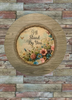 Plastic Light Brown Wood Grain CHARGER PLATE Farmhouse Country Wall Art I'LL STAND BY YOU Handmade Valentine's Day Gift Idea - JAMsCraftCloset