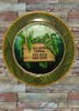 PLATE CHARGER JUNGLE DESIGN PLASTIC ROUND DECOUPAGED Upcycled Repurposed Wall Art or Shelf Sitter ALL GOOD THINGS ARE WILD AND FREE Decor Kitchen Decor Home Decor Wall Art Gift WEDDING - JAMsCraftCloset