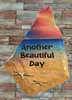 Antique West Virginia Roof Decoupaged ANOTHER BEAUTIFUL DAY Beach Theme Handmade Wall Art Unique Beach Lake House Gift - JAMsCraftCloset