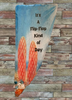Antique West Virginia Roof Decoupaged ITS A FLIP-FLOP KIND OF DAY Beach Theme 3-D Embellishments Shells and Sand Handmade Wall Art Unique Beach Lake House Gift - JAMsCraftCloset