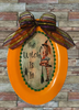 Hard Plastic OVAL TRAY Orange Farmhouse Country Home Decor THE WITCH IS IN Halloween Decor Wall Art Cottage Chic Decor Kitchen Decor Victorian Holiday Decor Handmade Gift Idea &nbsp;- JAMsCraftCloset