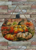 LARGE WOODEN PUMPKIN Handmade and Hand Painted Wall Art Shelf Sitter THANKFUL - PUMPKINS Decoupaged FALL Decor Gift Idea Door Decor Home Decor Unique - JAMsCraftCloset