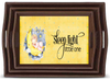RECTANGLE SHAPED Digital Graphic Design SLEEP TIGHT LITTLE ONE - GIRL YELLOW - PNG SVG PDF Farmhouse Country Home Cabin NURSERY Wall Art Decor Gift Crafters Delight HAPPY CRAFTING - JAMsCraftCloset