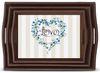 Digital Rectangle Graphic Design VALENTINE LOVE - BLUE FLORAL HEART - PNG SVG PDF JPEG Farmhouse Country Home VALENTINE'S DAY HOLIDAY Decoupage Sublimation &nbsp;Design Gift Crafters Delight - JAMsCraftCloset