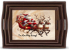 RECTANGLE SHAPED Digital Graphic Design SANTA IN SLEIGH - I AM ON MY WAY - PNG SVG Christmas Farmhouse Country Home Cabin Wall Art Decor Gift Crafters Delight HAPPY CRAFTING - JAMsCraftCloset