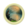 ROUND Digital Graphic Design FISHERMEN - TRANQUIL AND SERENE MAN FISHING Decor Lake Scene With Animals First Home Sublimation Decoupage PNG SVG Country Farmhouse Home Decor Wall Art Shelf Sitter Gift Crafters Delight - JAMsCraftCloset