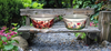 Galvanized Metal Round Bucket-Pail Farmhouse Country Wall Art or Shelf Sitter BLOOMING HAPPINESS- POPPIES Handmade Gift Idea &nbsp;- JAMsCraftCloset
