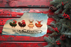 Antique West Virginia Roof Decoupaged 4 CHICKENS BELIEVE Handmade Wall Art Unique Holiday Decoration Country Farmhouse Decor Gift - JAMsCraftCloset
