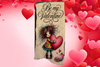 Antique West Virginia Roof Decoupaged BE MY VALENTINE - GIRL WITH HEART - Valentine/Love Theme Handmade Wall Art Unique Home Decor Gift- JAMsCraftCloset