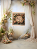 Wood Wall Art Plaque YOU BELONG HERE RIGHT BESIDE ME Square Decoupaged Home Decor Gift Idea Positive Saying Wedding Gift - JAMsCraftCloset