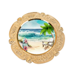 ROUND Digital Graphic Design BEACH SCENE 2 Sublimation PNG SVG Beach House Sign KITCHEN Wall Art Decor Wreath Design Gift Crafters Delight HAPPY CRAFTING {{ JAMsCraftCloset }}