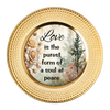 ROUND Digital Graphic Design LOVE IS THE PUREST FORM OF A SOUL AT PEACE Sublimation PNG SVG Country Farmhouse Sign KITCHEN Wall Art Decor Wreath Design Gift Crafters Delight HAPPY CRAFTING {{ JAMsCraftCloset }}