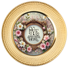ROUND Digital Graphic Design - LOVE MAKES A HOUSE A HOME - Wedding Gift HOME DECOR Sublimation Decoupage PNG SVG PDF JPEG Country Farmhouse Wall Art Shelf Sitter Gift Crafters Delight - JAMsCraftCloset