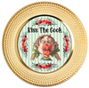 ROUND Digital Graphic Design - KISS THE COOK - Wedding Gift KITCHEN DECOR Sublimation Decoupage PNG SVG PDF JPEG Country Farmhouse Home Decor Gift Crafters Delight - JAMsCraftCloset