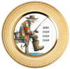 ROUND Digital Graphic Design HERE FISHY FISHY FISHY Old Fisherman First Home Sublimation Decoupage PNG SVG Country Farmhouse Home Kitchen Decor Wall Art Shelf Sitter Gift Crafters Delight - JAMsCraftCloset