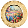 ROUND Digital Graphic Design BLOOMING HAPPINESS - TULIPS Wedding Gift First Home Sublimation PNG SVG Country Farmhouse Home Decor Wall Art Gift Crafters Delight - JAMsCraftCloset