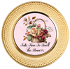 ROUND Digital Graphic Design TAKE TIME TO SMELL THE FLOWERS Wedding Gift First Home Sublimation PNG SVG Country Farmhouse Home Decor Sign Wall Art Decor Wreath Design Gift Crafters Delight - JAMsCraftCloset