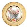 ROUND Digital Graphic Design EASTER BUNNY IN PAIL Sublimation Decoupage PNG SVG Country Farmhouse Sign Bedroom Child's Room Wall Art Decor Wreath Design Gift Crafters Delight HAPPY CRAFTING {{ JAMsCraftCloset }}