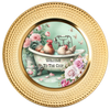 ROUND Digital Graphic Design WELCOME TO THE COOP 2 Rooster Floral Wedding Gift First Home Sublimation Decoupage PNG SVG Country Farmhouse Home Kitchen Decor Wall Art Shelf Sitter Gift Crafters Delight - JAMsCraftCloset