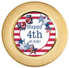 ROUND Digital Graphic Design PATRIOTIC HAPPY 4TH - DESIGN PNG-JPEG-PDF-SVG-Decoupage-Sublimation Design Graphic Country Farmhouse Home Decor HOLIDAY Decor Gift Crafters Delight - JAMsCraftCloset