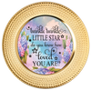 DIGITAL ROUND Graphic Design TWINKLE TWINKLE LITTLE STAR HYDRANGEAS - Sublimation Decoupage PNG SVG Country Farmhouse Home Decor KITCHEN Sign Shelf Sitter Wall Art Decor Gift Crafters Delight - JAMsCraftCloset