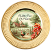 ROUND Digital Graphic Design A LITTLE BIT OF HEAVEN Farm Chickens Wedding Gift First Home Sublimation Decoupage PNG SVG Country Farmhouse Home Kitchen Decor Wall Art Shelf Sitter Gift Crafters Delight - JAMsCraftCloset