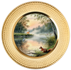 ROUND Digital Graphic Design HUNTERS AND FISHERMENS DELIGHT Lake Scene With Animals First Home Sublimation Decoupage PNG SVG Country Farmhouse Home Decor Wall Art Shelf Sitter Gift Crafters Delight - JAMsCraftCloset