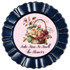 ROUND Digital Graphic Design TAKE TIME TO SMELL THE FLOWERS Wedding Gift First Home Sublimation PNG SVG Country Farmhouse Home Decor Sign Wall Art Decor Wreath Design Gift Crafters Delight - JAMsCraftCloset