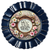 ROUND Digital Graphic Design - LOVE MAKES A HOUSE A HOME - Wedding Gift HOME DECOR Sublimation Decoupage PNG SVG PDF JPEG Country Farmhouse Wall Art Shelf Sitter Gift Crafters Delight - JAMsCraftCloset