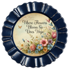 ROUND Digital Graphic Design WHERE FLOWERS BLOOM SO DOES HOPE Floral Wedding Gift First Home Sublimation Decoupage PNG SVG Country Farmhouse Home Decor Wall Art Shelf Sitter Gift Crafters Delight - JAMsCraftCloset