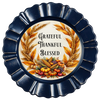 ROUND Digital Graphic Design - GRATEFUL THANKFUL BLESSED - Wedding Gift HOME DECOR Sublimation Decoupage PNG SVG PDF JPEG Country Farmhouse Wall Art Shelf Sitter Gift Crafters Delight - JAMsCraftCloset