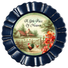 ROUND Digital Graphic Design A LITTLE BIT OF HEAVEN Farm Chickens Wedding Gift First Home Sublimation Decoupage PNG SVG Country Farmhouse Home Kitchen Decor Wall Art Shelf Sitter Gift Crafters Delight - JAMsCraftCloset