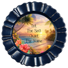 ROUND Digital Graphic Design - LET THE SEA QUIET THE NOISE - Wedding Gift HOME DECOR Sublimation Decoupage PNG SVG PDF JPEG BEACH THEME Country Farmhouse Wall Art Shelf Sitter Gift Crafters Delight - JAMsCraftCloset