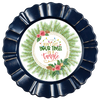 ROUND DIGITAL Graphic Design TINSEL IN A TANGLE Christmas Sublimation PNG SVG Country Farmhouse Home Decor Sign Shelf Sitter Wall Art Decor Wreath Design Gift Crafters Delight - JAMsCraftCloset