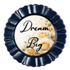 ROUND Digital Graphic Design DREAM BIG Sublimation PNG SVG Country Farmhouse Sign Bedroom Child's Room Wall Art Decor Wreath Design Love Gift Crafters Delight HAPPY CRAFTING {{ JAMsCraftCloset }}