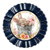 ROUND Digital Graphic Design EASTER BUNNY IN PAIL Sublimation Decoupage PNG SVG Country Farmhouse Sign Bedroom Child's Room Wall Art Decor Wreath Design Gift Crafters Delight HAPPY CRAFTING {{ JAMsCraftCloset }}