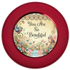 ROUND Digital Graphic Design YOU ARE SO BEAUTIFUL Wedding Gift First Home Sublimation Decoupage PNG SVG Country Farmhouse Home Decor Wall Art Shelf Sitter Gift Crafters Delight - JAMsCraftCloset