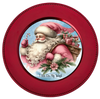 ROUND Digital Graphic Design SANTA - I AM ON MY WAY - &nbsp;CHRISTMAS DESIGN PNG-JPEG-PDF-SVG-Decoupage-Sublimation Design Graphic Country Farmhouse Home Decor HOLIDAY Decor Gift Crafters Delight - JAMsCraftCloset