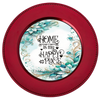 ROUND Digital Graphic Design - HOME IS MY HAPPY PLACE - Wedding Gift HOME DECOR Sublimation Decoupage PNG SVG PDF JPEG Country Farmhouse Wall Art Shelf Sitter Gift Crafters Delight - JAMsCraftCloset
