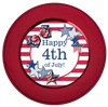 ROUND Digital Graphic Design PATRIOTIC HAPPY 4TH - DESIGN PNG-JPEG-PDF-SVG-Decoupage-Sublimation Design Graphic Country Farmhouse Home Decor HOLIDAY Decor Gift Crafters Delight - JAMsCraftCloset