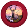 ROUND Digital Graphic Design HUNTERS ARE YOU LOOKING AT MY RACK Deer Decor Lake Scene With Animals First Home Sublimation Decoupage PNG SVG Country Farmhouse Home Decor Wall Art Shelf Sitter Gift Crafters Delight