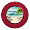 ROUND Digital Graphic Design BEACH SCENE 2 Sublimation PNG SVG Beach House Sign KITCHEN Wall Art Decor Wreath Design Gift Crafters Delight HAPPY CRAFTING {{ JAMsCraftCloset }}