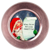 ROUND Digital Graphic Design SANTA - YOU ARE NOT ON THE NAUGHTY LIST - CHRISTMAS DESIGN PNG-JPEG-PDF-SVG-Decoupage-Sublimation Design Graphic Country Farmhouse Home Decor HOLIDAY Decor Gift Crafters Delight - JAMsCraftCloset