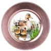 ROUND Digital Graphic Design MAMA DUCK AND BABBIES Decor Lake Scene With Animals First Home Sublimation Decoupage PNG SVG Country Farmhouse Home Decor Wall Art Shelf Sitter Gift Crafters Delight - JAMsCraftCloset