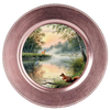ROUND Digital Graphic Design HUNTERS AND FISHERMENS DELIGHT Lake Scene With Animals First Home Sublimation Decoupage PNG SVG Country Farmhouse Home Decor Wall Art Shelf Sitter Gift Crafters Delight - JAMsCraftCloset